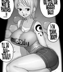 Pre-timeskip Nami’s Paizuri