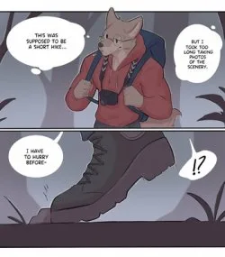 [wolfanine] “A Late Hike”